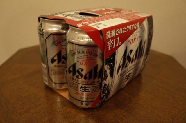 やっぱりキレがある！ビールはアサヒスーパードライ