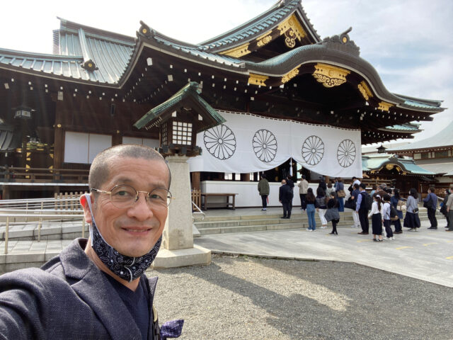 靖国神社にお花見に行ってきました。