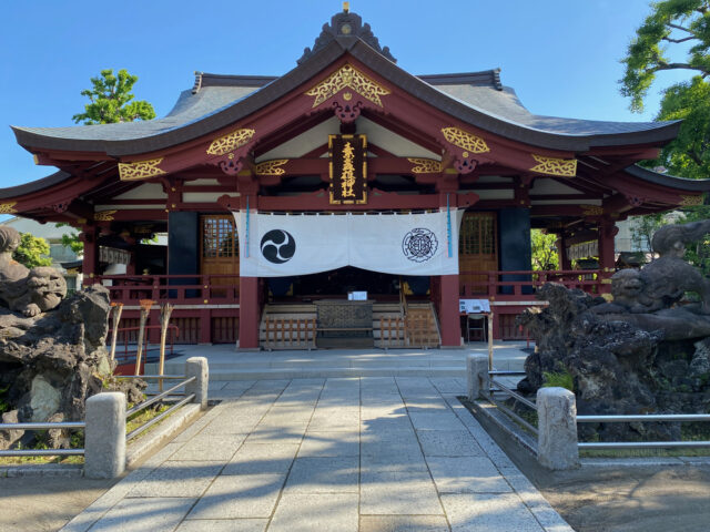 頭痛患者さん救う　スサノオ神社参拝