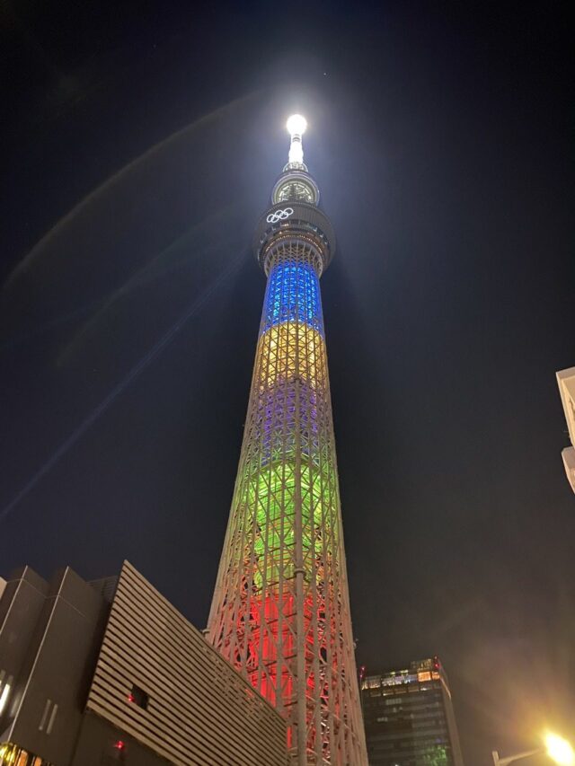 母に整体してきました in 東京スカイツリー