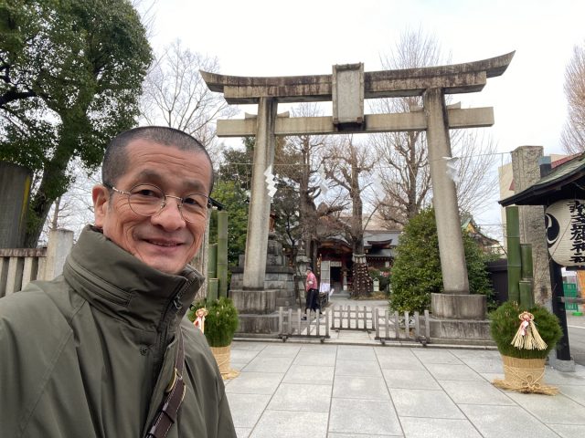 新年3日は氏神様スサノオ神社へ参拝